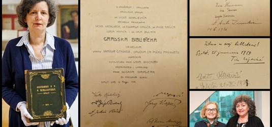 Jedna knjiga, stotinu godina sjećanja: neprocjenjiva baština Sveučilišne knjižnice u Splitu